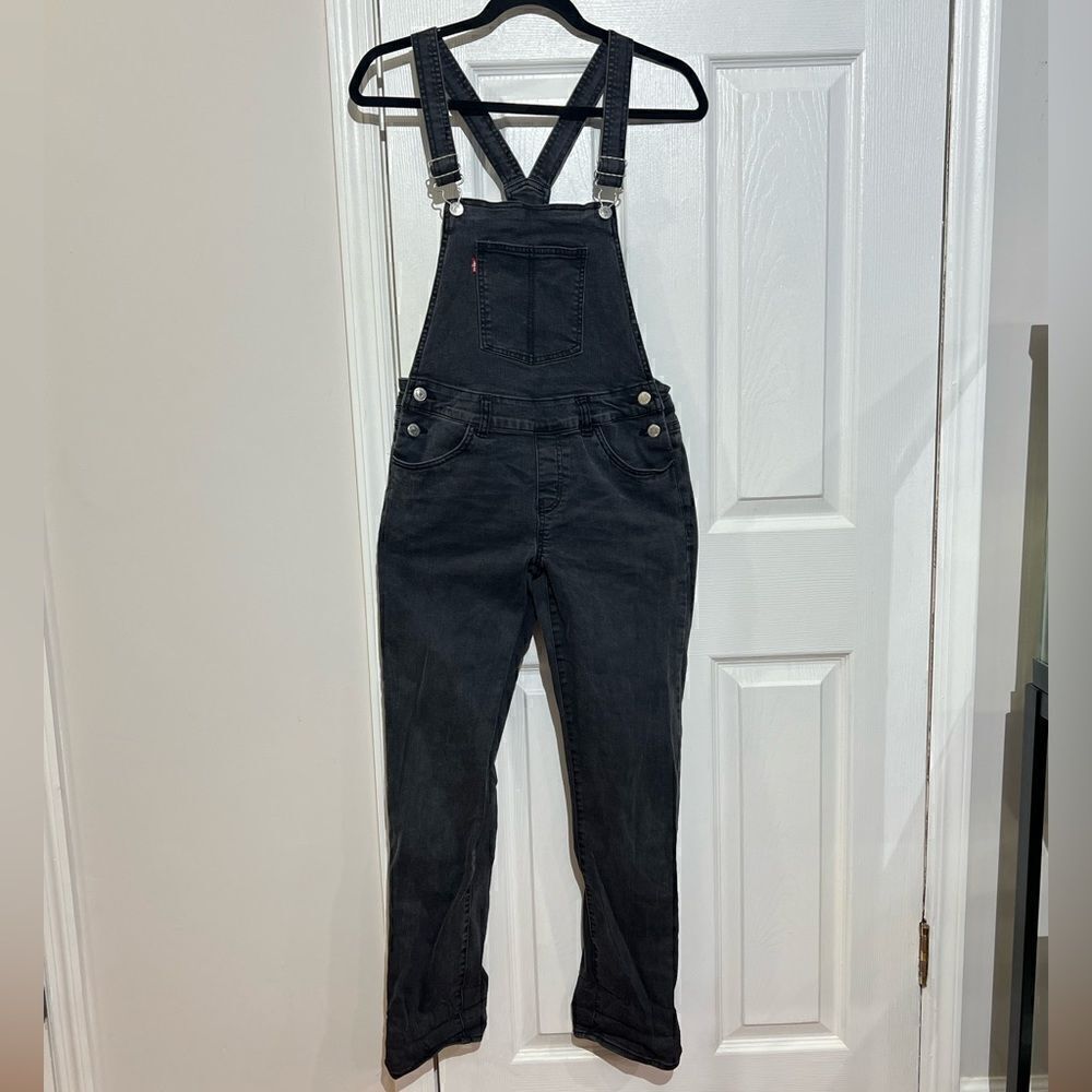 Levis Overalls kids‎ overall Bib Denim Stretch black size 16